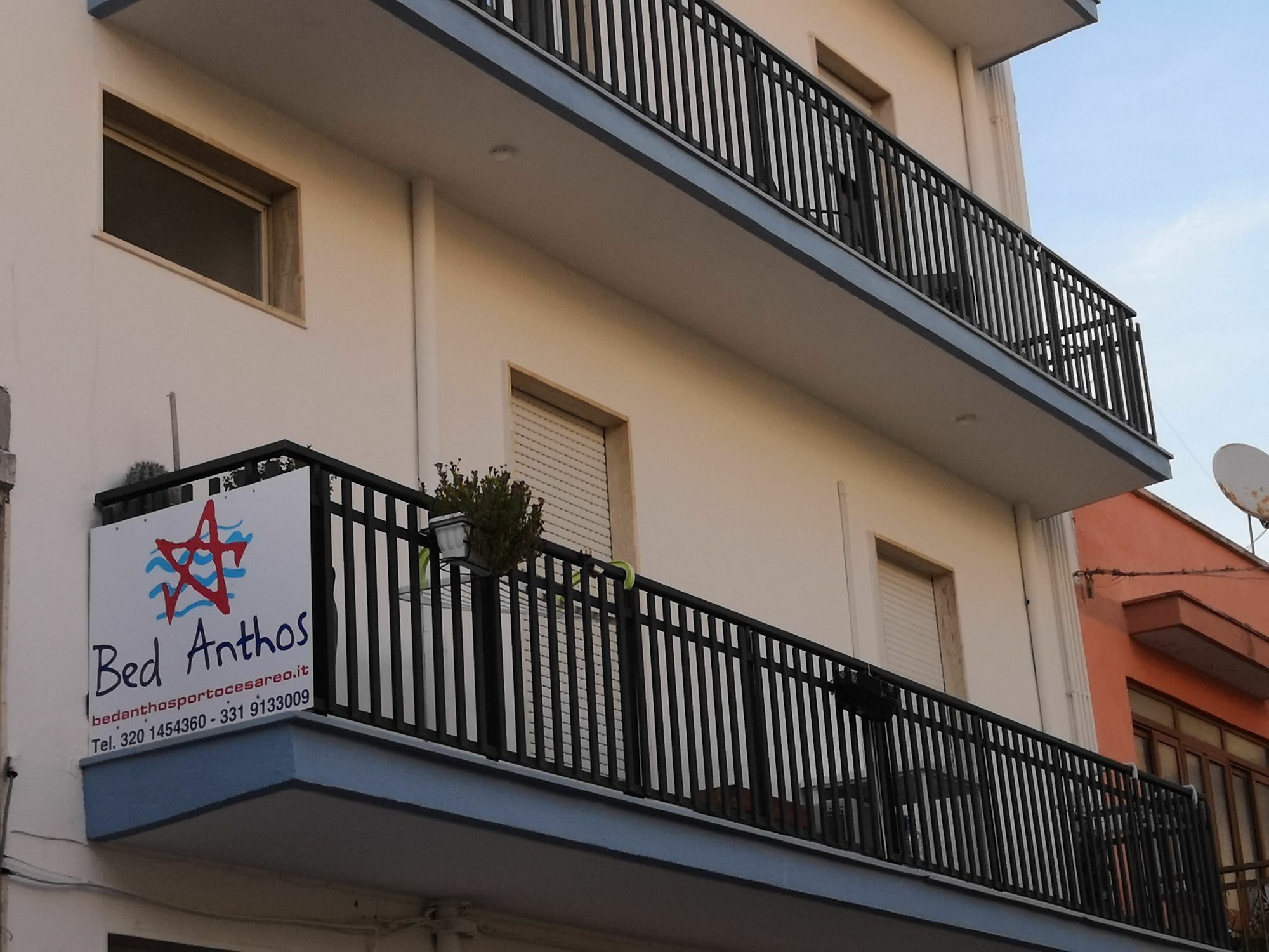 Bed Anthos Porto Cesareo Acomodação com café da manhã Exterior foto